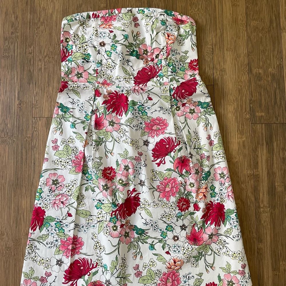 Old Navy flower strapless summer dress
